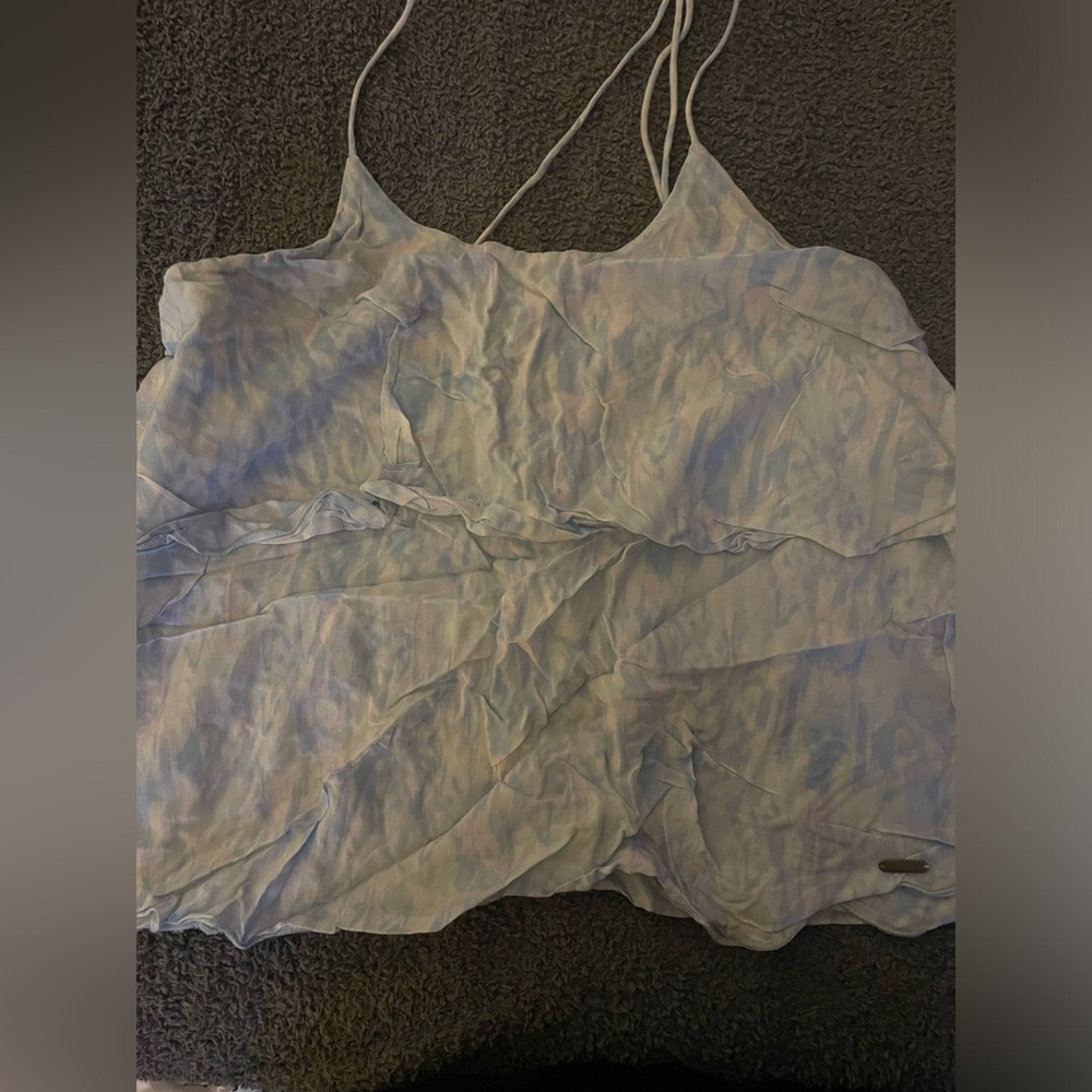 Light Blue Hollister Tank Top